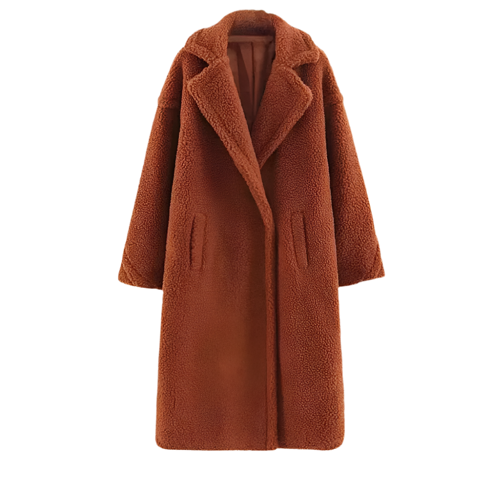 Manteau Long En Peluche | Oversize Douillet | Tendance Hiver