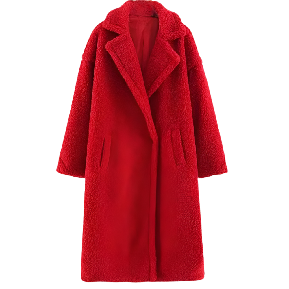 Manteau Long En Peluche | Oversize Douillet | Tendance Hiver