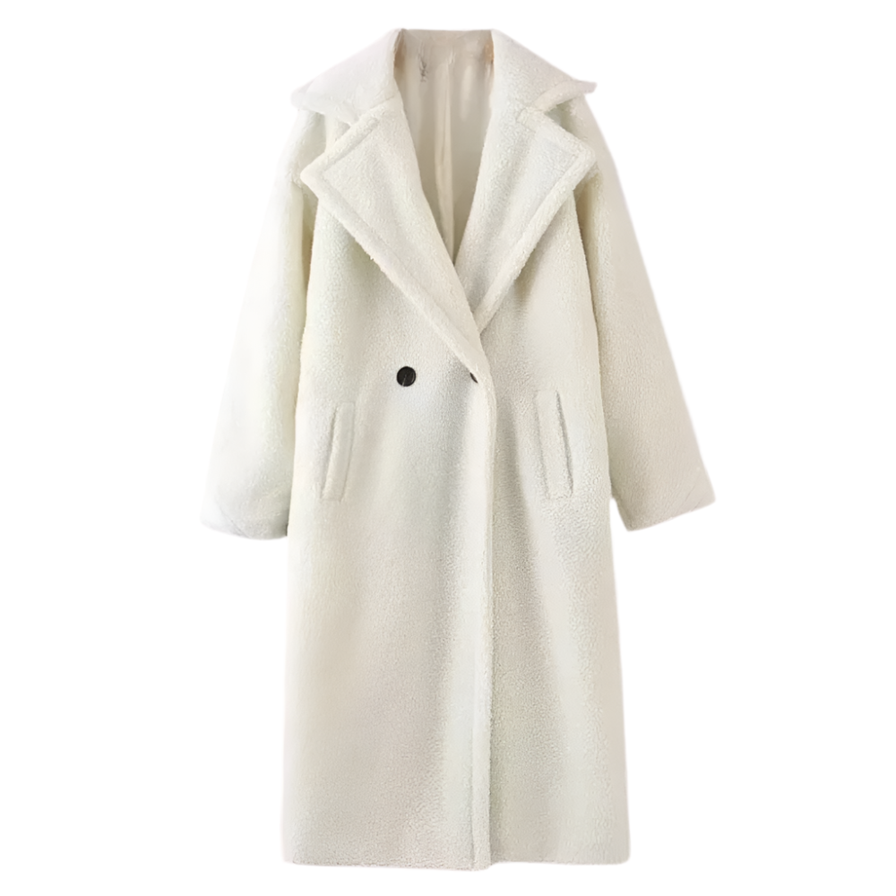 Manteau Long En Peluche | Oversize Douillet | Tendance Hiver