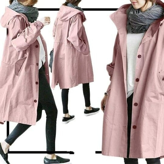 Trench Oversize | Élégance Décontractée | Coupe Longue et Confortable