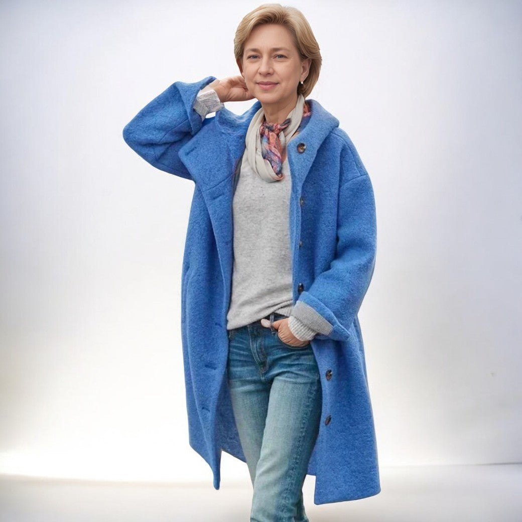 Manteau long en laine | Élégance & Chaleur | Coupe oversize